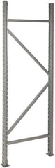 Value Collection - 1,700 Lb Capacity Bulk Storage Adjustable Rack End Kit - 72" High x 24", 36" & 48" Deep, Gray - USA Tool & Supply