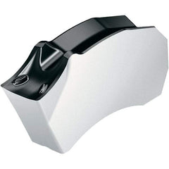 Walter - SX2E200N02 CF6 WSM33S Grade, 0.0787" Cutting Width, Carbide Cutoff Insert - Neutral Lead Angle, 0.0079" Cnr Rad, TiAlN/Al2O3/Al Coated, Single End - USA Tool & Supply