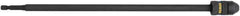 Irwin - 1/4" Drive Standard Socket Extension - 12" OAL, Black Oxide Finish - USA Tool & Supply