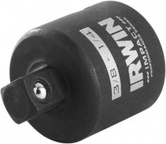 Irwin - 1/4 Male 3/8 Female Impact Drive Adapter - 1" OAL - USA Tool & Supply