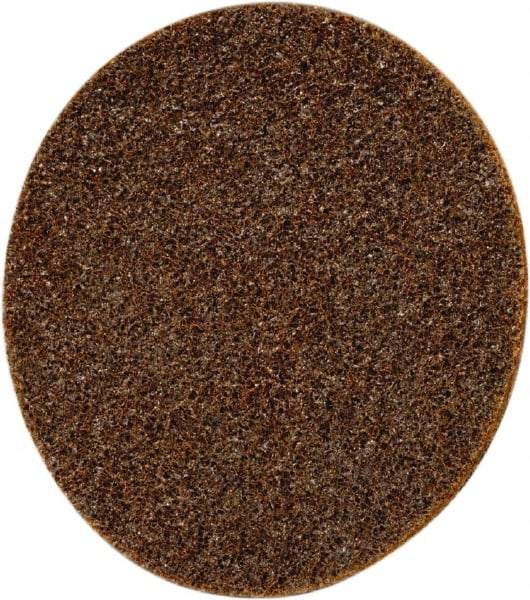 3M - 7" Diam, Aluminum Oxide Hook & Loop Disc - Coarse Grade, Nonwoven, - USA Tool & Supply
