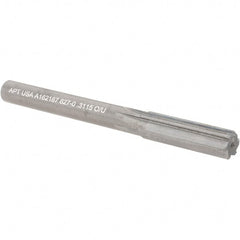 Alvord Polk - 0.3115" Solid Carbide 6 Flute Chucking Reamer - USA Tool & Supply
