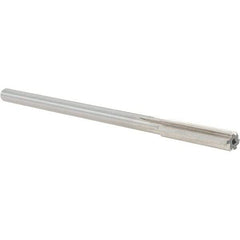 Alvord Polk - 0.32" High Speed Steel 6 Flute Chucking Reamer - Straight Flute, 0.2792" Straight Shank, 1-1/2" Flute Length, 6" OAL - USA Tool & Supply