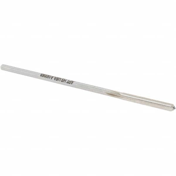 Alvord Polk - 0.1215" High Speed Steel 4 Flute Chucking Reamer - USA Tool & Supply