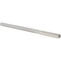 Alvord Polk - 0.308" High Speed Steel 6 Flute Chucking Reamer - Straight Flute, 0.2792" Straight Shank, 1-1/2" Flute Length, 6" OAL - USA Tool & Supply