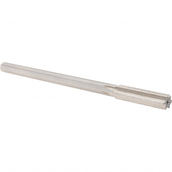 Alvord Polk - 0.444" High Speed Steel 6 Flute Chucking Reamer - USA Tool & Supply