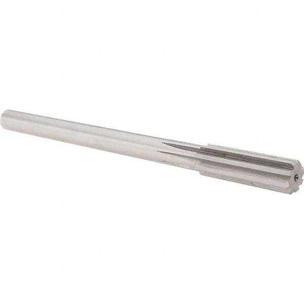 Alvord Polk - 0.685" High Speed Steel 8 Flute Chucking Reamer - Straight Flute, Straight Shank - USA Tool & Supply
