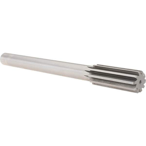 Alvord Polk - 29mm High Speed Steel 10 Flute Chucking Reamer - Straight Flute, Straight Shank - USA Tool & Supply