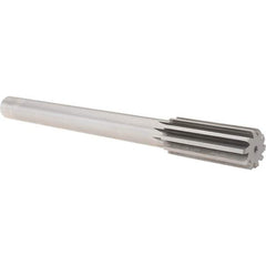 Alvord Polk - 29mm High Speed Steel 10 Flute Chucking Reamer - Straight Flute, Straight Shank - USA Tool & Supply