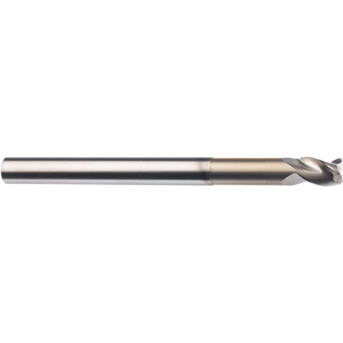 5/8 End Mill 3FL .030R TB - S-CARB 5/8x5/8x3/4x4 - Exact Industrial Supply
