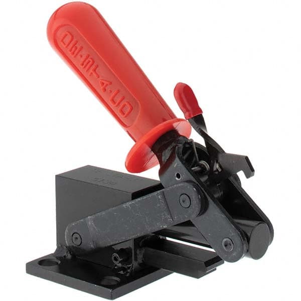 De-Sta-Co - 5,800.07 Lb Load Capacity, Flanged Base, Carbon Steel, Standard Straight Line Action Clamp - USA Tool & Supply