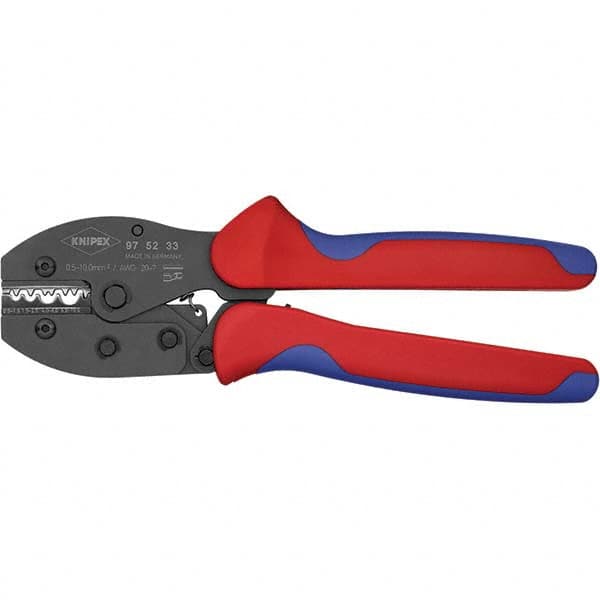 Knipex - Crimpers Type: Crimping Pliers Capacity: 0.50 - 10.00 mm; 7 - 20 AWG - USA Tool & Supply