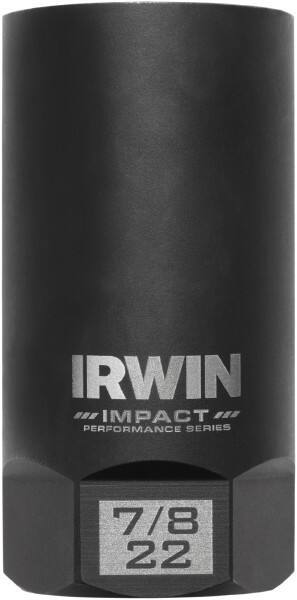 Irwin - 3/8" Drive Reverse Spiral Flute Hex Bolt Remover - 1/4" Hex, 2-1/2" OAL - USA Tool & Supply