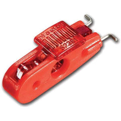 Master Lock - Electrical Equipment Lockouts Type: Universal Miniature Circuit Breaker Maximum Cord Diameter (Decimal Inch): 9/32 - USA Tool & Supply