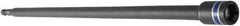 Irwin - 3/8" Magnetic Nutsetter - 1/4" Hex Drive, 12" OAL, 9/16" Socket Nose Diam - USA Tool & Supply