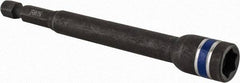 Irwin - 5/16" Magnetic Nutsetter - 1/4" Hex Drive, 4" OAL, 1/2" Socket Nose Diam - USA Tool & Supply