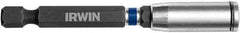 Irwin - 1/4" Hex Bit Holder - 1/4" Hex Drive, 6" OAL - USA Tool & Supply