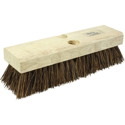 10″ Deck Scrub Brush, Palmyra Fill - Exact Industrial Supply