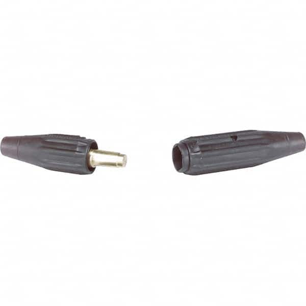 Jackson Safety - Welding Cable Connectors Connection Type: Male/Female Connector Cable Size: 3/0; 4/0 - USA Tool & Supply