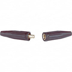 Jackson Safety - Welding Cable Connectors Connection Type: Male/Female Connector Cable Size: 1/0; 3/0 - USA Tool & Supply