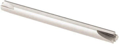 Scientific Cutting Tools - 0.005" Radius, 1/8" Mill Diam, 3 Flute Solid Carbide Corner Rounding End Mill - Double End, Uncoated, 1-1/2" OAL, 1/8" Shank Diam - USA Tool & Supply
