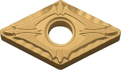 Kyocera - DNMG431 XP Grade CA5515 Carbide Turning Insert - TiCN/Al2O3/TiN Finish, 55° Diamond, 1/2" Inscr Circle, 3/16" Thick, 1/64" Corner Radius - USA Tool & Supply
