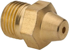 Value Collection - Blow Gun Non-Safety Nozzle - 1/8 NPSM, 0.39" Hose Length, Zinc - USA Tool & Supply