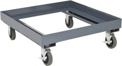 Value Collection - Gray, Polypropylene/Steel, Cabinet Caster/Bracket - For Use with WS-MH-CAB-004 - USA Tool & Supply