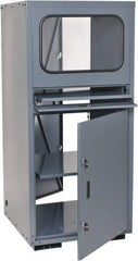 Value Collection - 30 Inch Wide x 66.2969 Inch High x 30 Inch Deep Computer Cabinet - Front and Rear Access with Locking Doors - USA Tool & Supply