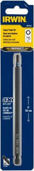 Irwin - T15 Torx Bit - 1/4" Hex Drive, 6" OAL - USA Tool & Supply