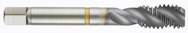 1-8 H5 4-Flute HSS-E Semi-Bottoming 40 degree Spiral Flute Tap-TiCN - USA Tool & Supply