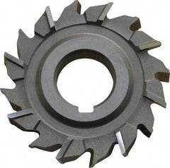 Keo - 3" Diam x 1/2" Width of Cut, 16 Teeth, High Speed Steel Side Milling Cutter - Staggered Teeth, Uncoated - USA Tool & Supply