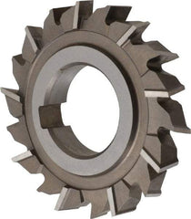 Keo - 3" Diam x 1/2" Width of Cut, 18 Teeth, High Speed Steel Side Milling Cutter - Staggered Teeth, Uncoated - USA Tool & Supply