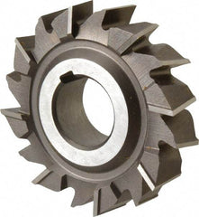 Keo - 3" Diam x 3/4" Width of Cut, 16 Teeth, High Speed Steel Side Milling Cutter - Staggered Teeth, Uncoated - USA Tool & Supply