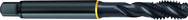 1/2-20 H5 3-Flute HSS-E Semi-Bottoming 40 degree Spiral Flute Tap-Steam Oxide - USA Tool & Supply