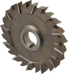 Keo - 6" Diam x 3/4" Width of Cut, 24 Teeth, High Speed Steel Side Milling Cutter - Staggered Teeth, Uncoated - USA Tool & Supply