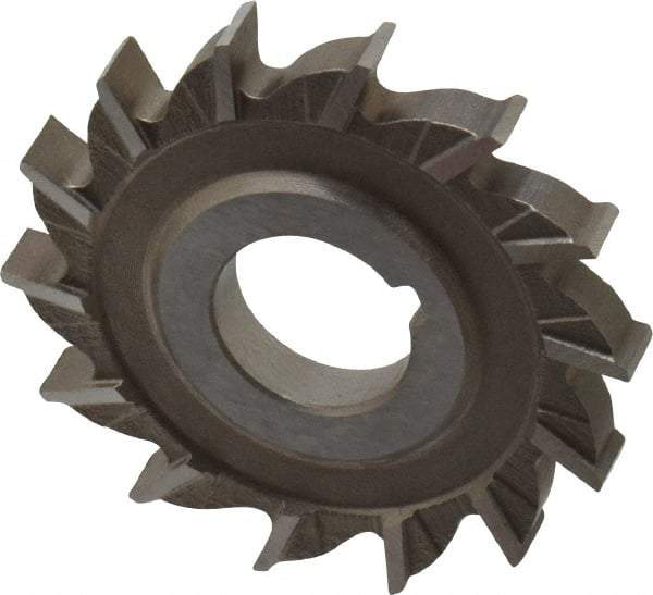 Keo - 2" Diam x 1/4" Width of Cut, 14 Teeth, High Speed Steel Side Milling Cutter - Straight Teeth, Uncoated - USA Tool & Supply