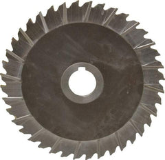 Keo - 6" Blade Diam x 1/8" Blade Thickness, 1" Hole, 40 Teeth, High Speed Steel Side Chip Saw - Staggered Tooth, Arbor Connection, Right Hand Cut, Uncoated - USA Tool & Supply