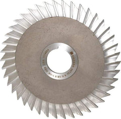 Keo - 6" Blade Diam x 1/8" Blade Thickness, 1-1/4" Hole, 42 Teeth, High Speed Steel Side Chip Saw - Straight Tooth, Arbor Connection, Right Hand Cut, Uncoated, with Keyway - USA Tool & Supply