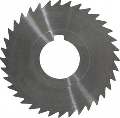 Keo - 3" Diam x 1/32" Blade Thickness x 1" Arbor Hole Diam, 36 Tooth Slitting and Slotting Saw - Arbor Connection, Right Hand, Uncoated, High Speed Steel, 10° Rake, Concave Ground - USA Tool & Supply