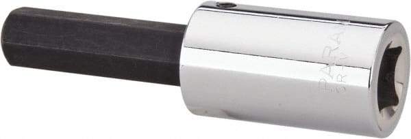 Paramount - 1/2" Drive, 1/2" Hex Bit Socket - 3-5/8" OAL, 1-7/8" Bit Length - USA Tool & Supply
