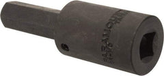 Paramount - 1/2" Drive, 16mm Impact Hex Bit Socket - 3-5/8" OAL - USA Tool & Supply