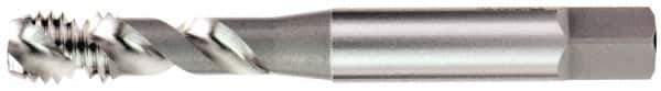 OSG - 7/16-14 UNC 3 Flute 3B Modified Bottoming Spiral Flute Tap - Vanadium High Speed Steel, Nitride Finish, 3-5/32" OAL, Right Hand Flute, Right Hand Thread, H3, Series 13019 - USA Tool & Supply