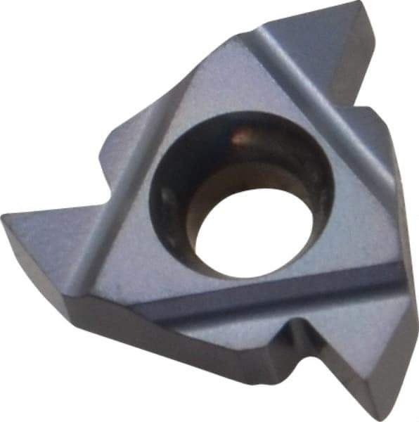 Hertel - 16ER External Right Hand 48-8 NPT Laydown Threading Insert - Grade HG225TR, TiAlN Coated Carbide - USA Tool & Supply