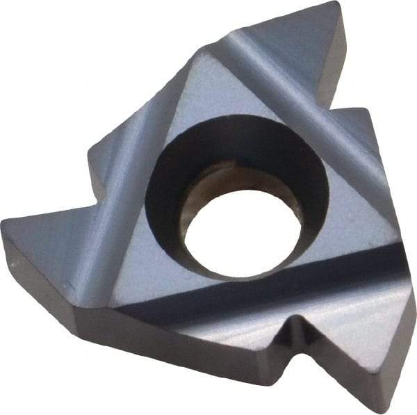 Hertel - 22ER External Right Hand 7-5 Partial Profile 60° Laydown Threading Insert - Grade HG225TR, TiAlN Coated Carbide - USA Tool & Supply