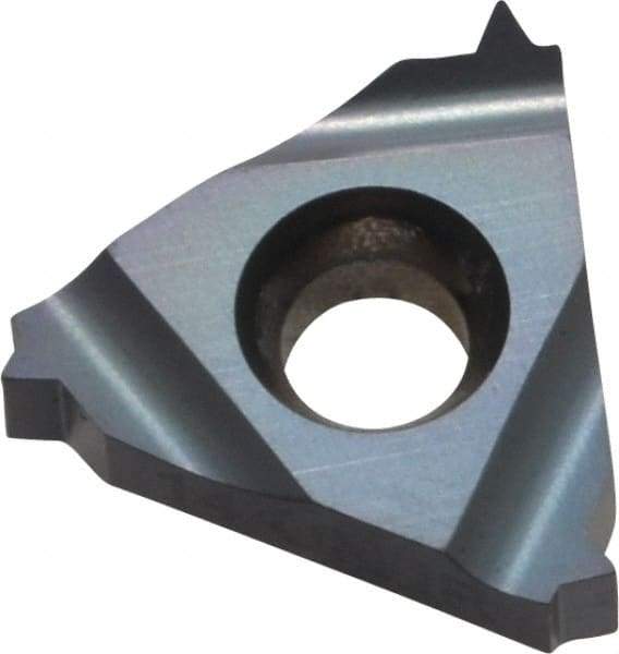 Hertel - 16IR Internal Right Hand 14 UN Laydown Threading Insert - Grade HG225TR, TiAlN Coated Carbide - USA Tool & Supply