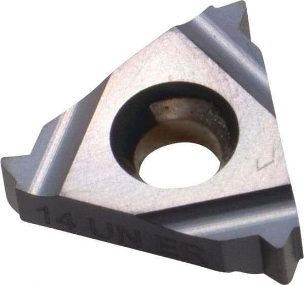 Hertel - 16ER External Right Hand 14 UN Laydown Threading Insert - Grade HG225TR, TiAlN Coated Carbide - USA Tool & Supply