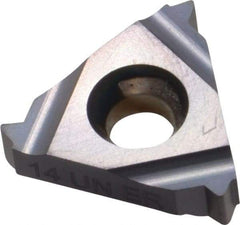 Hertel - 16ER External Right Hand 14 UN Laydown Threading Insert - Grade HG225TR, TiAlN Coated Carbide - USA Tool & Supply