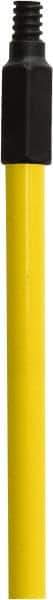 O-Cedar - 60 x 1" Fiberglass Squeegee Handle - Threaded Connection, Yellow - USA Tool & Supply