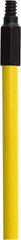 O-Cedar - 60 x 1" Fiberglass Squeegee Handle - Threaded Connection, Yellow - USA Tool & Supply